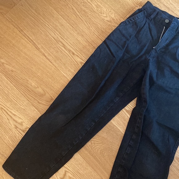 Pull&Bear Black Wide Leg Jeans - Picture 2 of 3